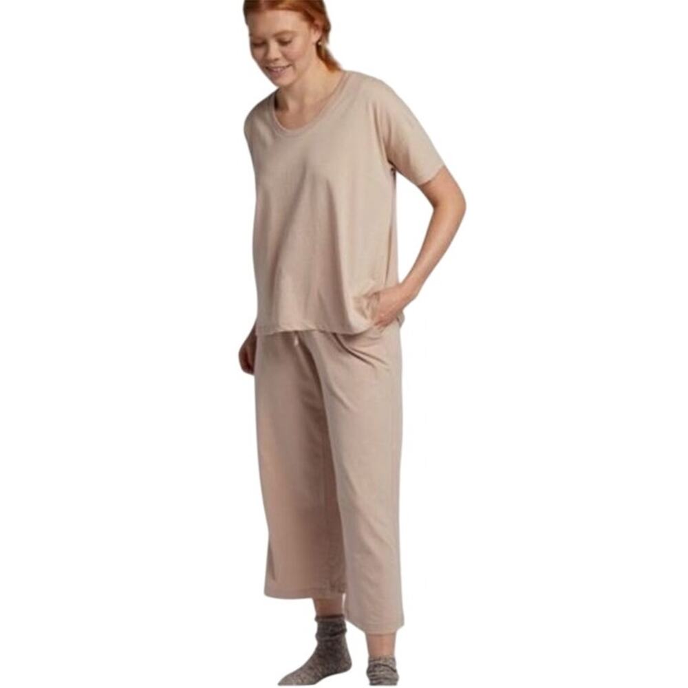 Parachute Organic Cotton Pants Wide Leg Relaxed Loungewear Cozy Fall XS